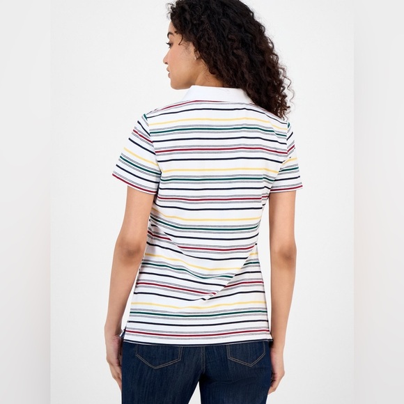Nautica Jeans Co. Women's Stripe Polo Shirt Size Small NWT - Picture 10 of 12